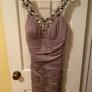 Jeweled Lavender Dress